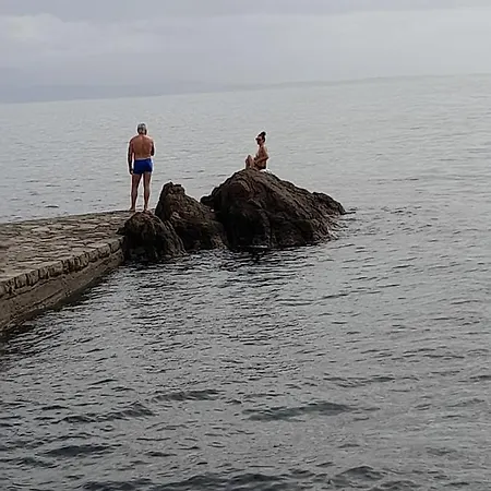 Iva 1, Wonderful View Of Kvarner Bay アパート オパティヤ